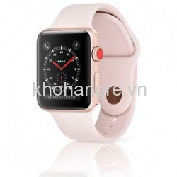 Apple Watch Series 3 42mm GPS, Viền Nhôm, Dây Cao Su - NEW